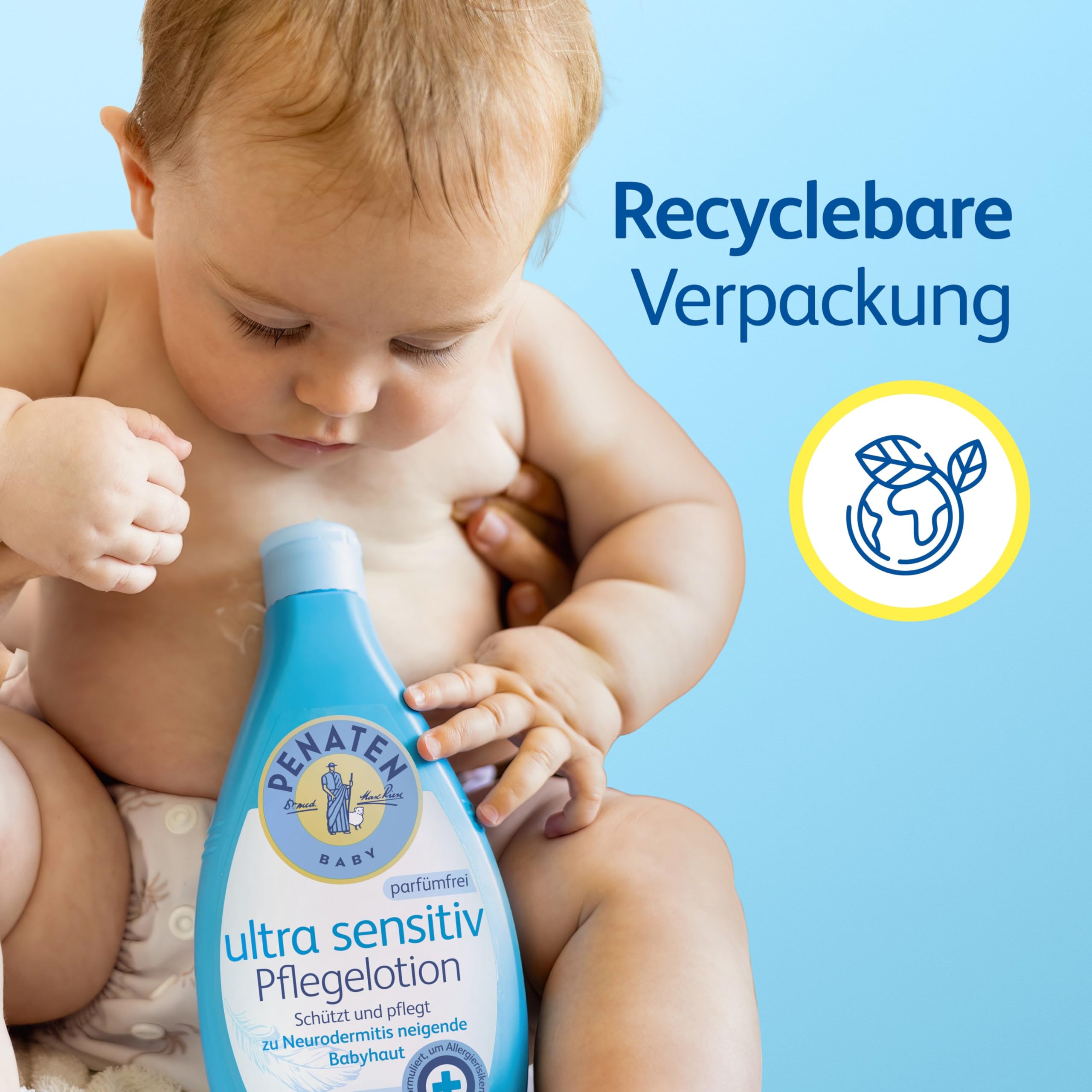 penaten-ultra-sensitiv-baby-pflegelotion-parf-mfrei-400-ml-bodylotion-f-r-neurod image 4