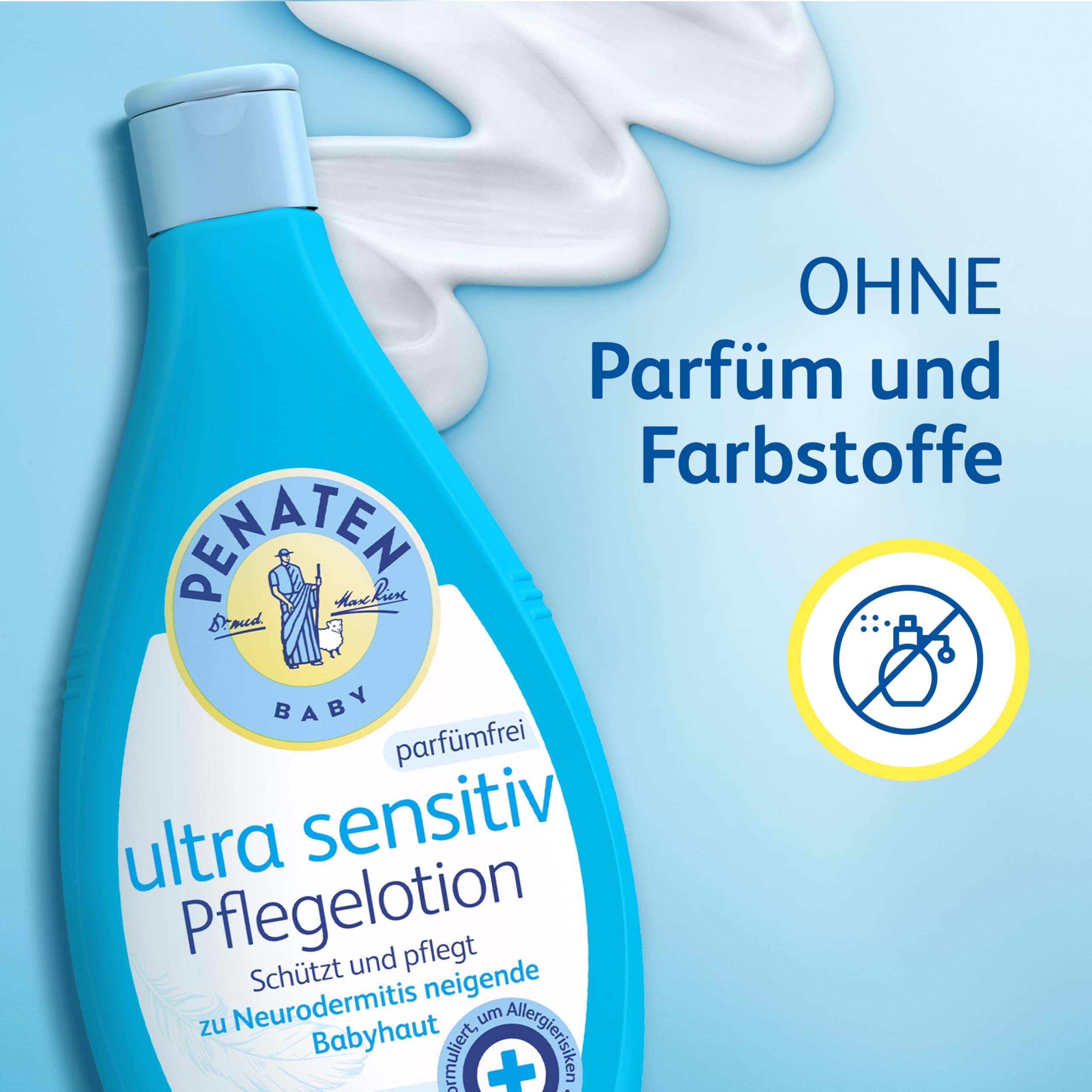 penaten-ultra-sensitiv-baby-pflegelotion-parf-mfrei-400-ml-bodylotion-f-r-neurod image 3